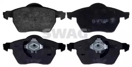 Комплект тормозных колодок, дисковый тормоз SWAG купить